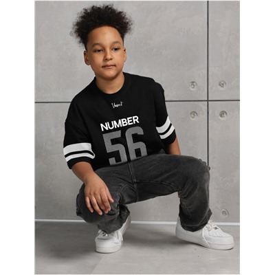 Футболка "Орен" черный Мальчик