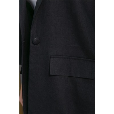 Пиджак льняной Мэрлин (черный) Б13239-7М