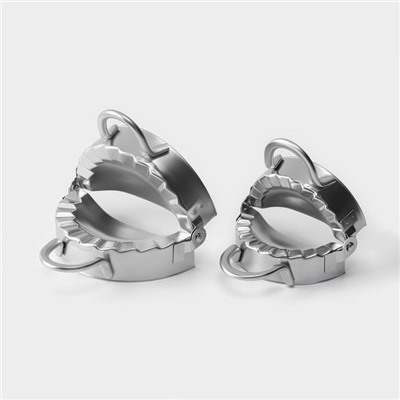 Набор для лепки пельменей Доляна «Сметана», 6 предметов, нержавеющая сталь