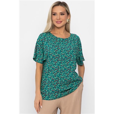 Блуза Маргоша (изумруд) Б13815-16М