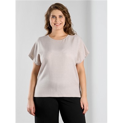 Женская блузка "Женский каприз-3" / бежевый