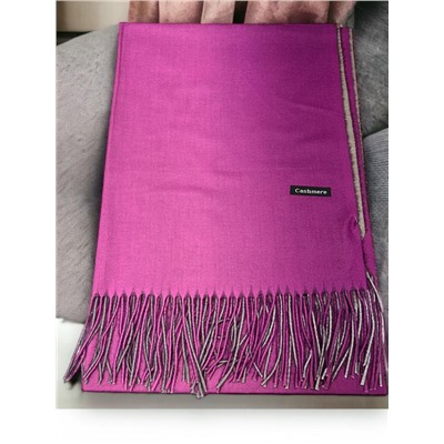 Палантин теплый из кашемира с переходом цвета Арт 2323/4