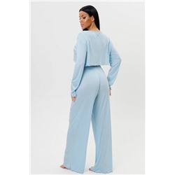 Женская пижама с брюками 2244/3 / Голубой