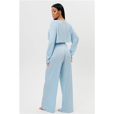 Женская пижама с брюками 2244/3 / Голубой