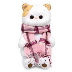 Мягкая игрушка "Кошечка Ли-Ли в шарфе" (24 см)