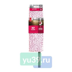 Anna Zaradna Швабра классическая плоская + насадка из микрофибры, 1шт