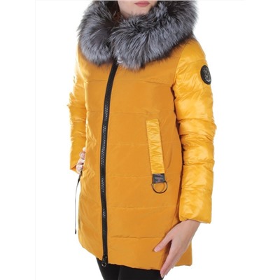 8033 BLACK Пальто пуховик зимнее Jarius (био-пух)