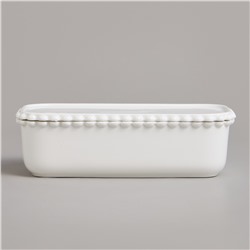 ПАШТЕТНИЦА LEFARD "PEARL" С КРЫШКОЙ ПРЯМОУГ. 18,5*9,5*5,5 СМ 400 МЛ