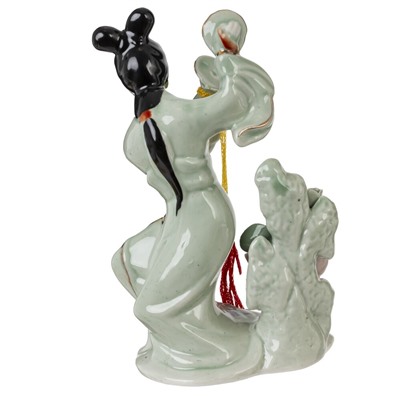 Фигурка декоративная "Гейша" (блок 4 шт), L11,5 W6,5 H15 см, 4в.