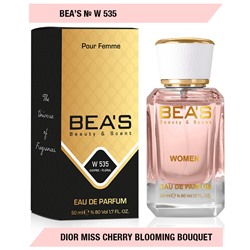 Beas W535 Christian Dior Miss Dior Cherie Blooming Bouquet Women edp 50 ml, Парфюм женский Beas W535 создан по мотивам аромата Christian Dior Miss Dior Cherie Blooming Bouquet