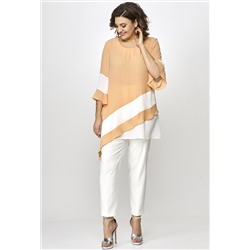 Блуза Anastasia Mak 1071 персик