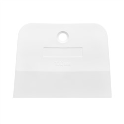 Шпатель, белая резина, 100 мм Сибртех