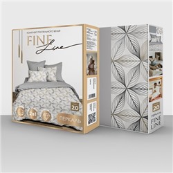 КПБ перкаль (нав 70*70) Fine Line <рис. 50270-4/24500-14 Дискавери>