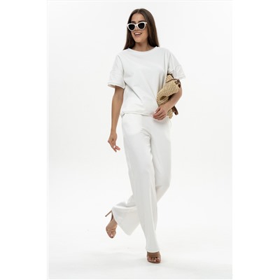 Брюки женские 25-481L3-46 молочный