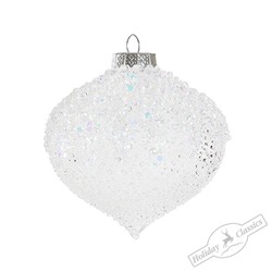 Капля "Сверкающий лед" (стекло) 8х8х7 см