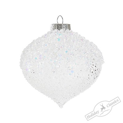 Капля "Сверкающий лед" (стекло) 8х8х7 см