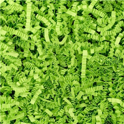 Наполнитель бумажный для подарков, зеленая липа, 50 г