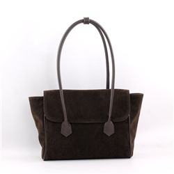 NEW Сумка 2027 эко-замша кофе