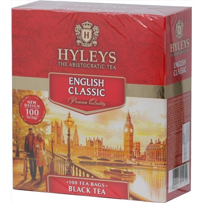 HYLEYS. Английский Классический карт.пачка, 100 пак.