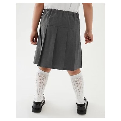 2pk Girls' Crease Resistant School Skirts (2-16 Yrs)