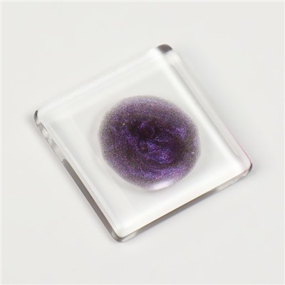 Гель-лак для ногтей, кошачий глаз, трехфазный, 8 мл, LED/UV, сиреневый (08)