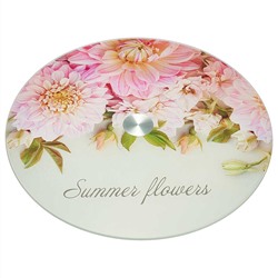 Блюдо 32 см вращающееся для сервировки AK-9520 "Summer flowers"