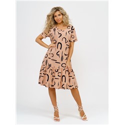 872 Платье бежевый Свт