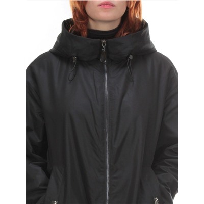 2122 BLACK Куртка демисезонная женская Parten (50 гр. синтепон)