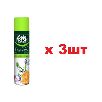 Master FRESH освежитель воздуха 300мл Севильский мандарин 3шт