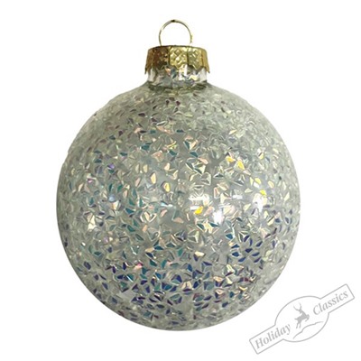 Шар "Лунный камень" (стекло) 8 см