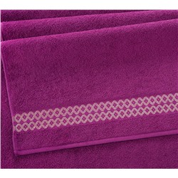 Полотенце махровое Блеск яркая фуксия Текс-Дизайн