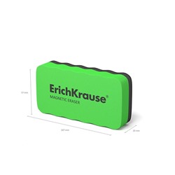 Губка для маркерных досок ErichKrause, магнитная, 107×57 мм, МИКС