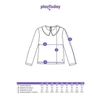 Блузка для девочки