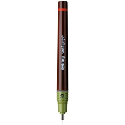 Рапидограф Rotring 0.3 мм, пластик. корпус, картридж с чернилами