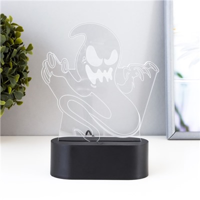 Светильник сенсорный "Привидение" LED USB (90см) от батареек 3xАА черный 14х5,5х18,5 см RISALUX  765