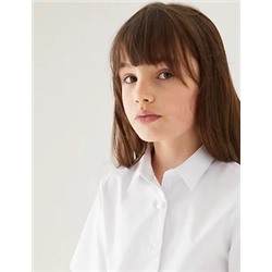 2pk Girls' Skinny Fit School Shirts (2-18 Yrs)