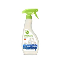 SYNERGETIC Средство для мытья стёкол, зеркал и бытовой техники, биоразлагаемое, 500 мл.
