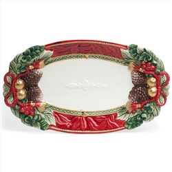 БЛЮДО LEFARD "ШИШКИ" ОВАЛЬНОЕ 34*20,5*4 СМ