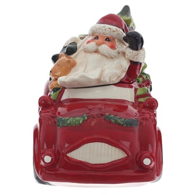 GAEM Конфетница "Санта", 2, 2550 мл, L28 W18 H24 см