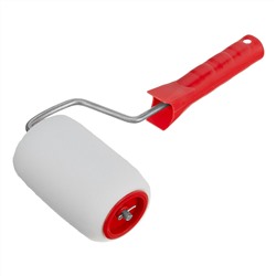 Валик "Поролон", в сборе, 100 мм, D 48 мм, D ручки 6 мм, крепление шплинтом Сибртех