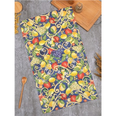 Полотенце "Этель" Southern fruits 40х73 см, 100% хлопок, саржа 190 гр/м2