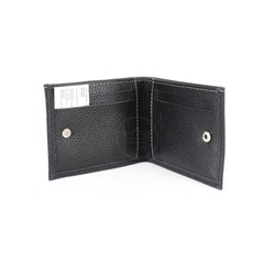 Портмоне мужское Croco-ПР-907 натуральная кожа 2 отд,  6 карм,  черный флотер (40)  243968