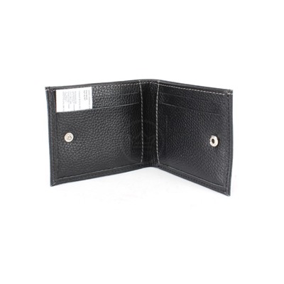 Портмоне мужское Croco-ПР-907 натуральная кожа 2 отд,  6 карм,  черный флотер (40)  243968