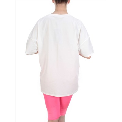KD-792 WHITE/CRIMSON Костюм-двойка женский 7986 TREND