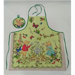 Чаепитие Свинки оливки Фартук 66х70 см 8572