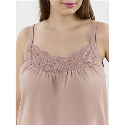 Женская сорочка Забвение-1 НС-641 / бежевый