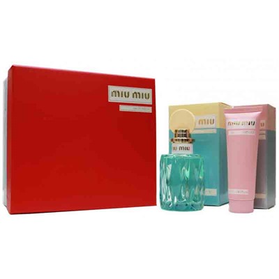 Подарочный набор Miu Miu L'Eau Bleue Eau De Parfum 2 in 1