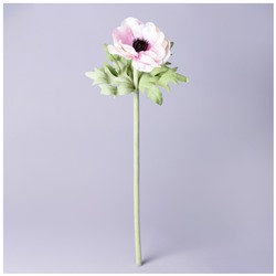 ЦВЕТОК ИСКУССТВЕННЫЙ "МАК" ВЫСОТА=50СМ. (МАЛ.УП=24ШТ/КОР=96ШТ)