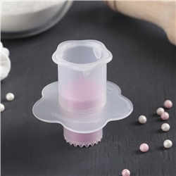 Плунжер кондитерский для заполнения начинкой выпечки Доляна, 6.5×4.5×3 см, МИКС