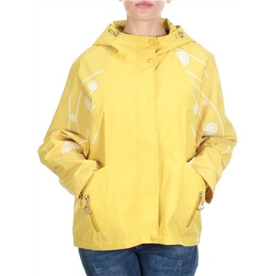 F2088 YELLOW  Ветровка женская MARIA (65%хлопок 35% полиэстер)